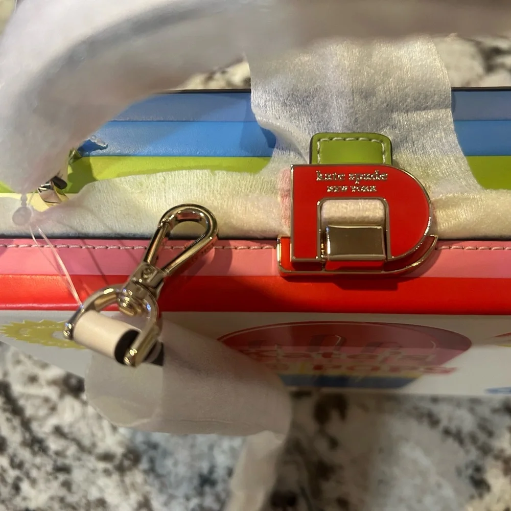 Kate Spade Limited Edition Novelty Ice Pops Handbag with free bag charm - Picture 5 of 17
